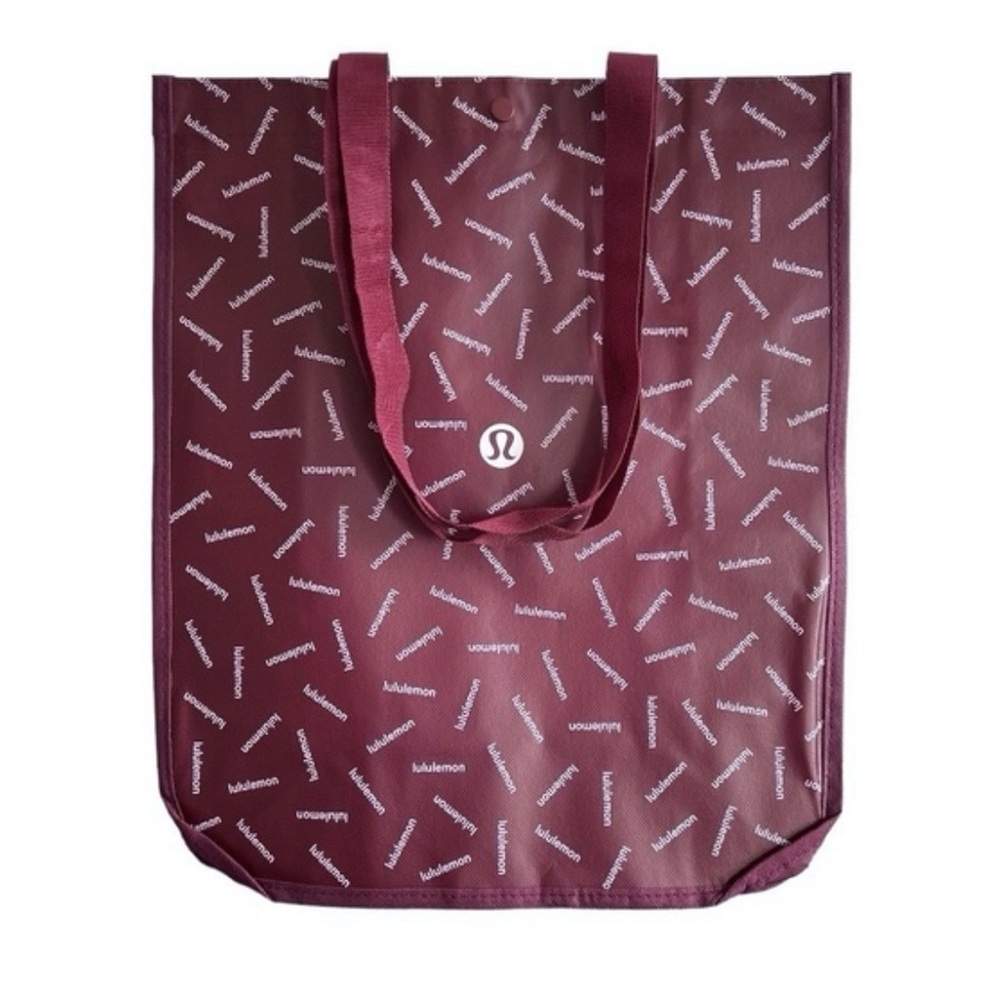 lululemon Athletica Medium Burgundy Tote Bag